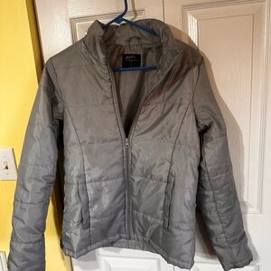 Gray Women's Puffer Jacket